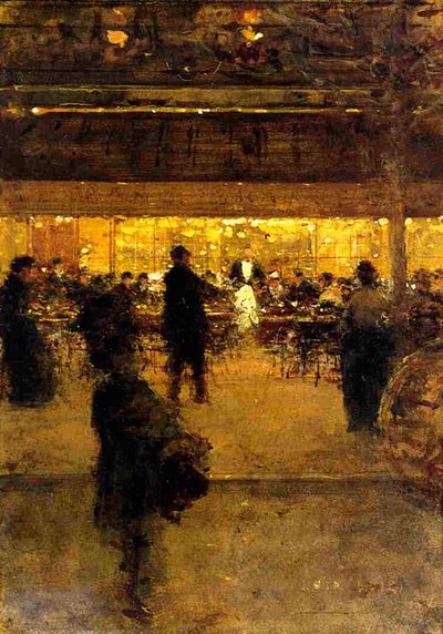 Café de noche de Luigi Loir